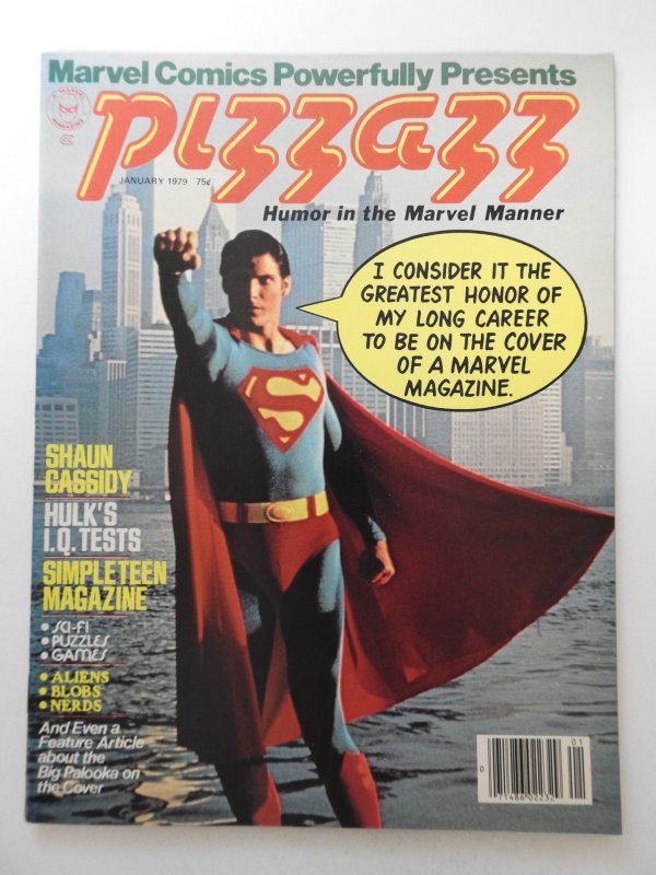 Pizzazz #16 (1979) W/Superman on Cover? Sharp VF Condition!
