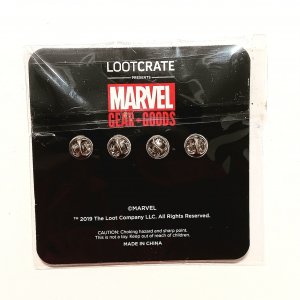 IRON MAN VS ULTRON LOOTPIN | MARVEL GEAR/GOODS | INVINCIBLE LOOTCRATE 2019 | NIB