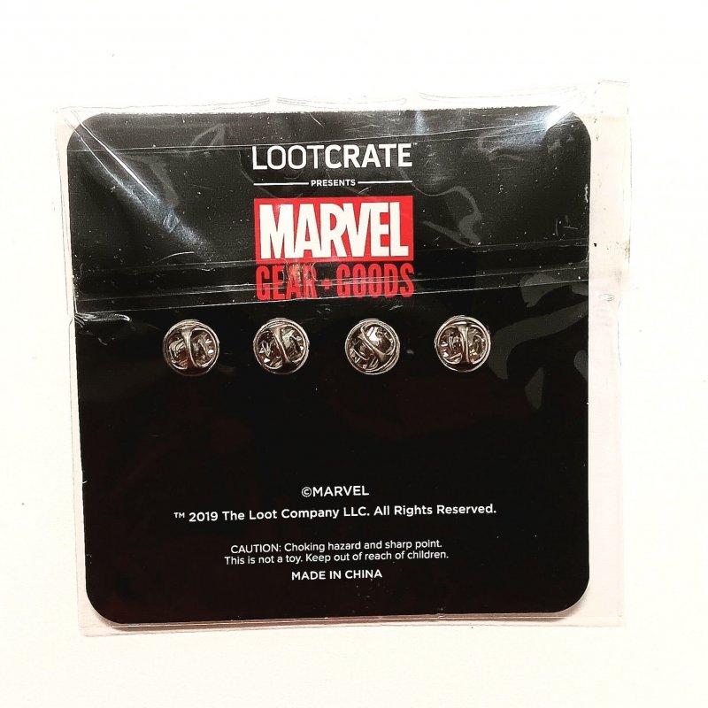 IRON MAN VS ULTRON LOOTPIN | MARVEL GEAR/GOODS | INVINCIBLE LOOTCRATE 2019 | NIB