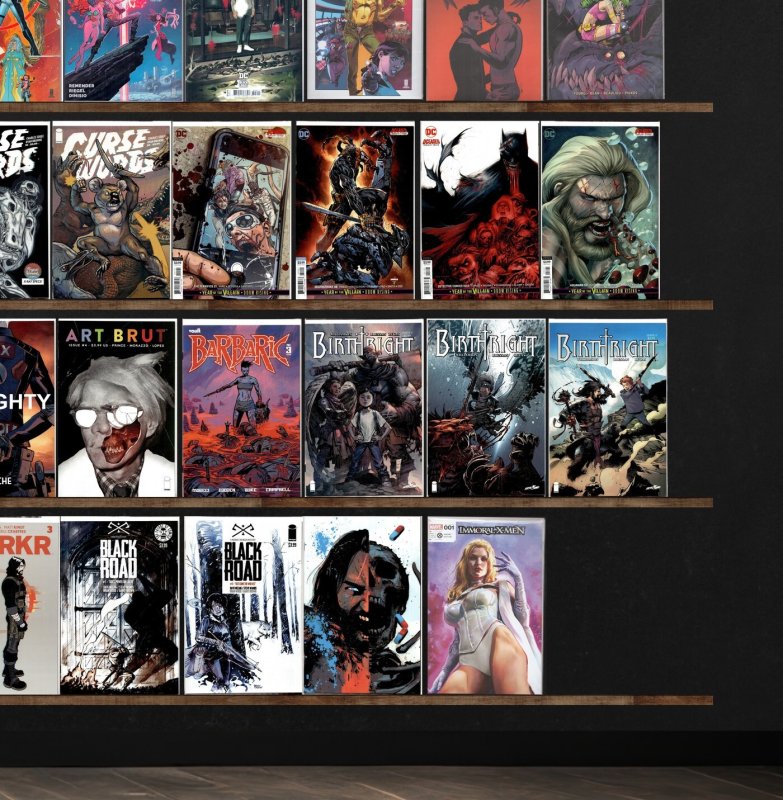 Huge Lot 140+ Comics with Birthright, Curse Words, The Scumbag & More!