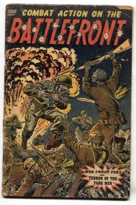 Battlefront #5 1952-WILD COVER-TERROR OF TANK MEN-TOTH