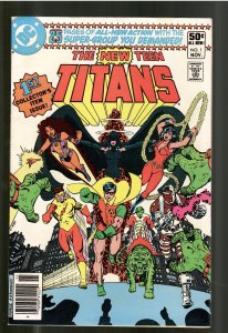 NEW TEEN TITANS 1 VF+!!;MULTIPLE 1st APPEARANCES!