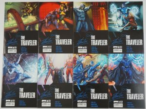 Stan Lee's the Traveler #1-12 VF/NM complete series - B variants - mark waid set 