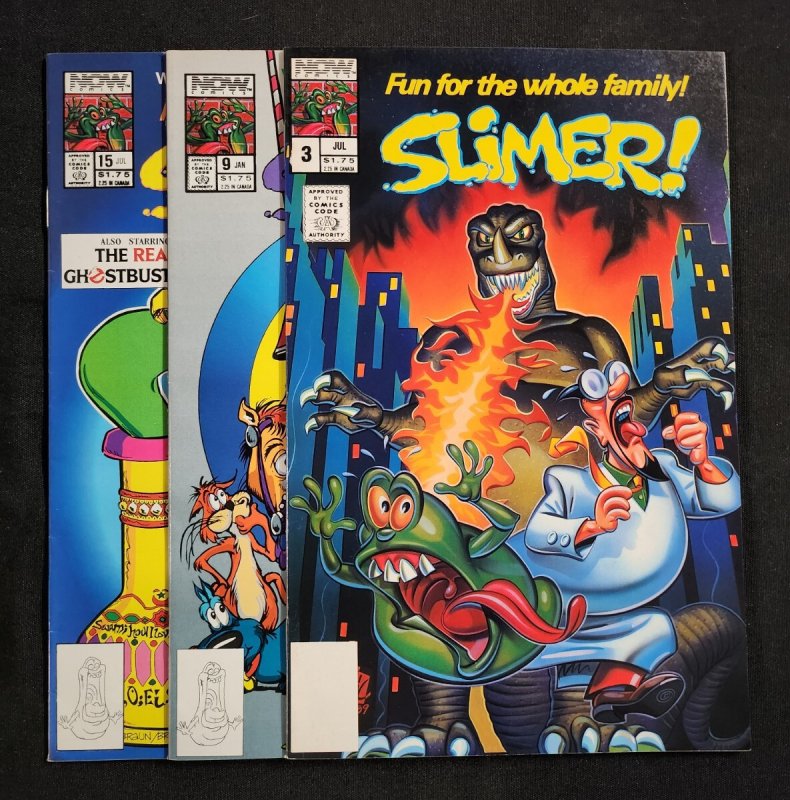 Slimer! 3PC #3, 9, 15 - Direct Edition / WE COMBINE SHIPPING!! (8.0/8.5) 1999