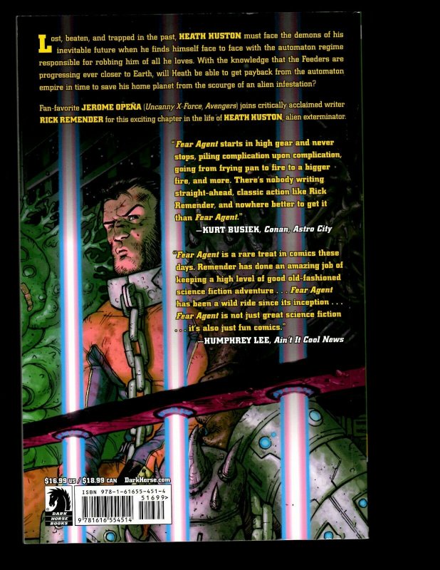FEAR Agent Vol. # 2 MY WAR Dark Horse Comic Book TPB Graphic Novel J400