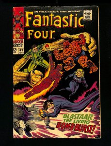Fantastic Four #63 Blastaar! Sandman!