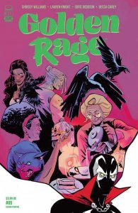 Golden Rage (2022) #5 NM Second Printing Spawn Variant Cover Image Comics