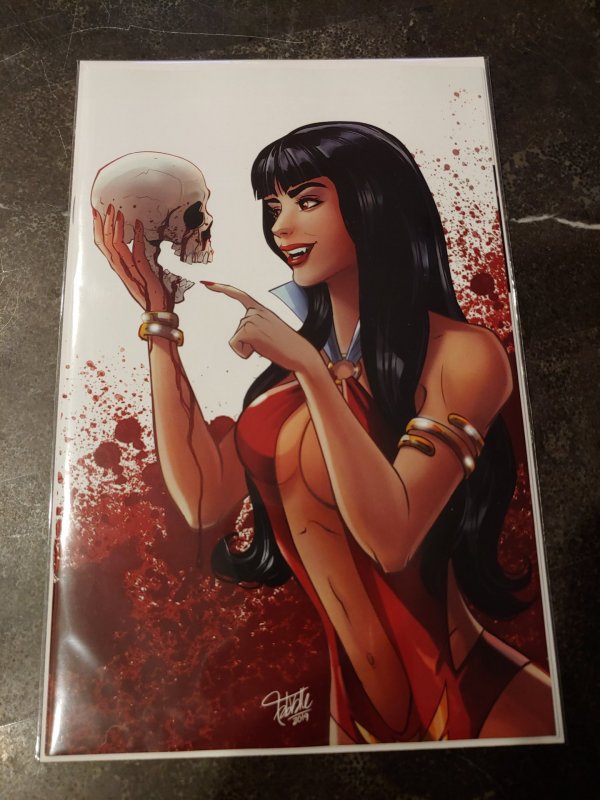 VENGEANCE OF VAMPIRELLA #1 NYCC FABIO VALLE VIRGIN EXCLUSIVE