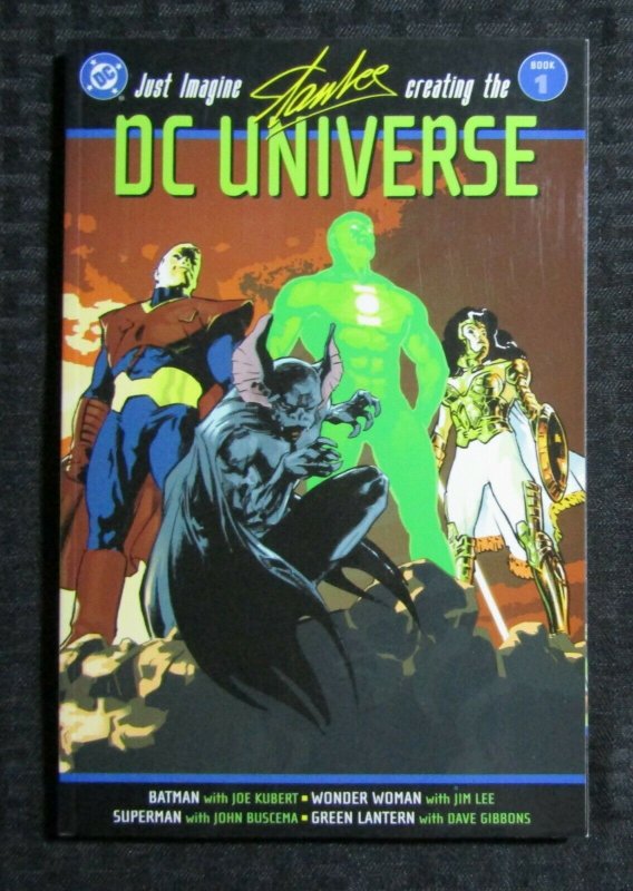 2002 DC UNIVERSE Just Imagine Volume 1 SC VF+ 8.5 Stan Lee 1st DC Comics 