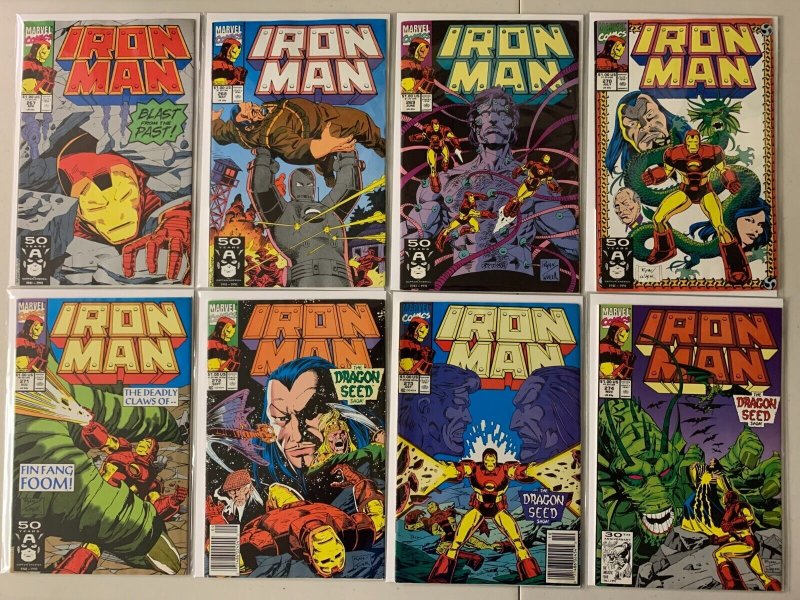 Iron Man comics lot #231-280 + 2 annuals 48 diff avg 6.0 (1988-92)