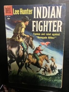 Four Color #904 (1958) Lee Hunter,  Indian fighter! Midgrade painted  VG/FN