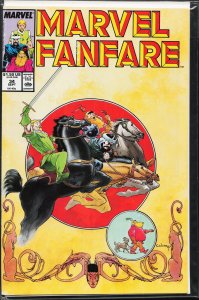 Marvel Fanfare #34 (1987) The Warriors Three
