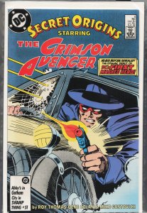 Secret Origins #5 (1986) The Crimson Avenger