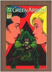 Green Arrow #76 DC Comics 1993 Mike Grell NM- 9.2