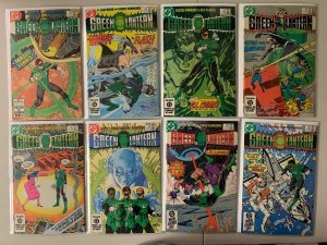 Green Lantern and GL Corps lot #142-224 (last issue) direct 38 diff (1981-88)