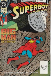 Superboy: The Comic Book #4 Direct Edition (1990)