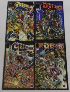 Defcon 4 #1-4 VF/NM complete series Mat Broome - Jeff Mariotte ; Image