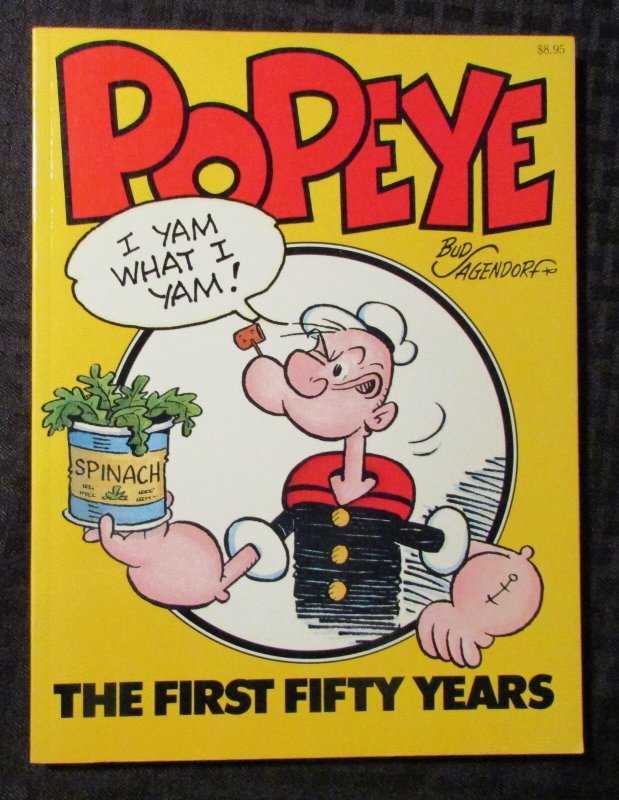 1979 POPEYE First Fifty Years by Bud Sagendorf SC VF- 7.5 1st Workman 144pgs