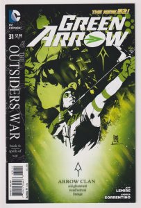 DC Comics! Green Arrow! Issue #31! The New 52!
