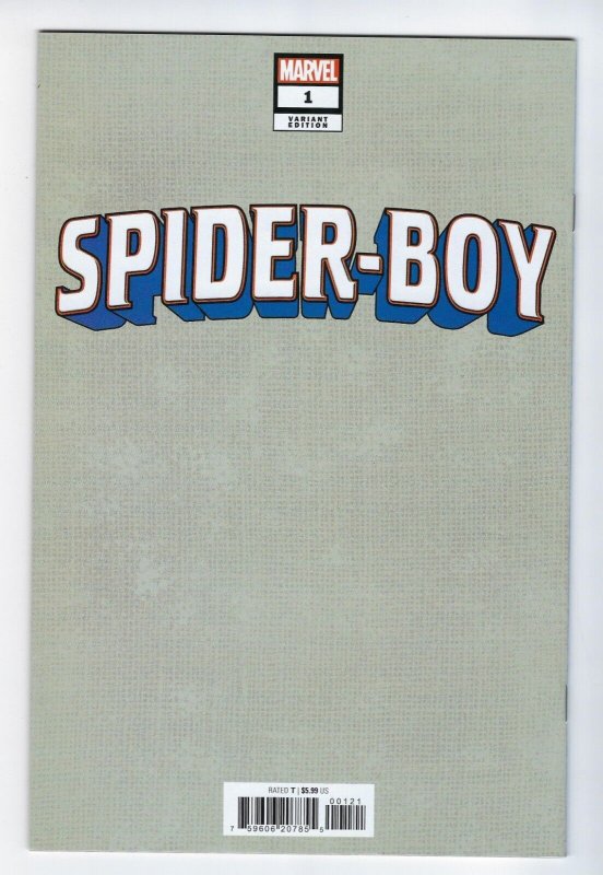 SPIDER-BOY #1 (2023) JOHN TYLER CHRISTOPHER NEGATIVE SPACE VARIANT NM