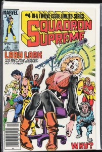 Squadron Supreme #4 Canadian Variant (1985) Squadron Supreme