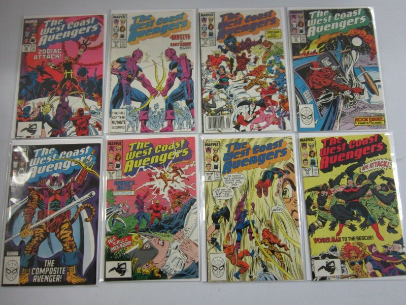 Avengers West Coast lot 45 different from #1-47 6.0 FN (1985-89)