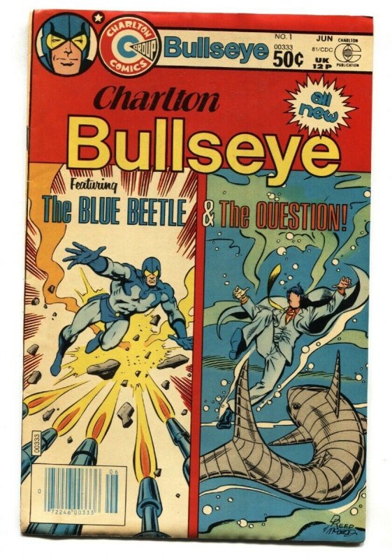 Charlton Bullseye #1 1981- 1st ROCKET RABBIT-comic book