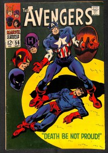Avengers #56 VG+ 4.5 Marvel Comics Thor Captain America