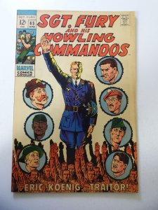Sgt. Fury #65 (1969) FN Condition