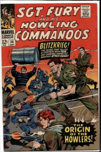 Sgt. Fury #34 (1966) Sgt. Fury and His Howling Commandos