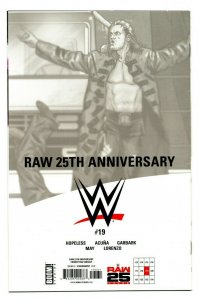 WWE #19 RAW 25TH ANNIVERSARY BRENT SCHOONOVER EXCLUSIVE CONNECTING VIRGIN