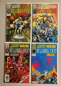 Silver Surfer Warlock Resurrection set #1-4 Marvel (8.0 VF) (1993)