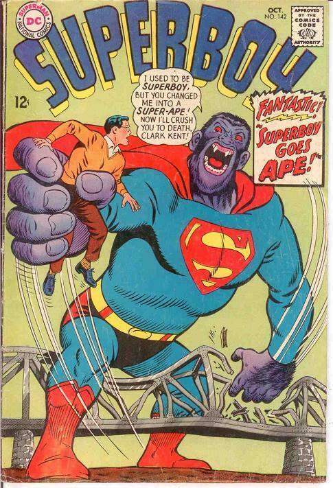 SUPERBOY 142 G+   October 1967 COMICS BOOK 