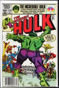 The Incredible Hulk #278 (1982) Hulk