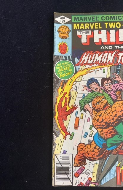 Marvel Two-in-One #59 (1980) The Thing & The Human Torch