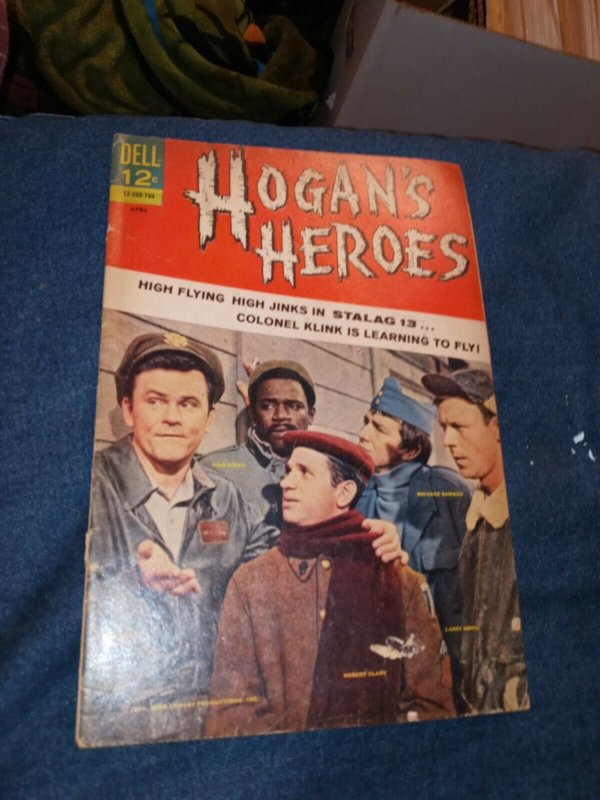 ?Hogan's Heroes 1967 Dell Comic Book #5 vintage silver age tv show Bob Crane cv