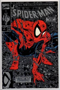 Spider-Man #1 Direct Edition (1990) 9.6 NM+ SILVER