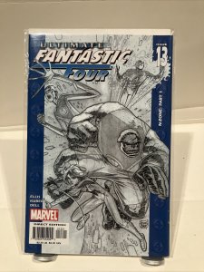 ULTIMATE FANTASTIC FOUR #13 (2005) SKETCH VARIANT COVER NM