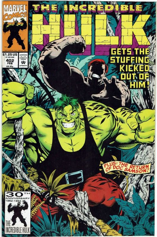 Incredible Hulk #402 (1968) Peter David Juggernaut NM