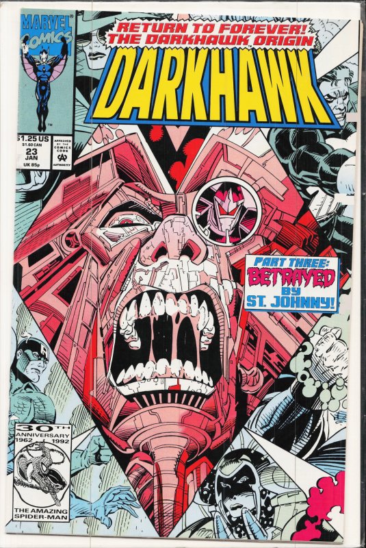 Darkhawk #23 (1993) Darkhawk