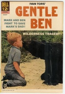 GENTLE BEN (1968-1969 DELL) 3 VG-F PHOTOCOVER: Clint Ho COMICS BOOK