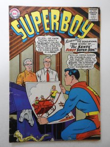 Superboy #108 (1963) VG- Condition moisture stain, stamp fc