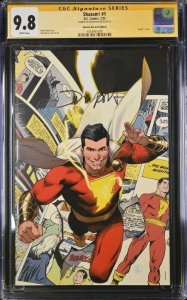Shazam (2023) #1 (CGC 9.8 SS) signed Dan Mora *Glow In The Dark Edition Census=2