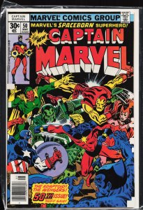 Captain Marvel #50 (1977) Captain Marvel [Key Issue]