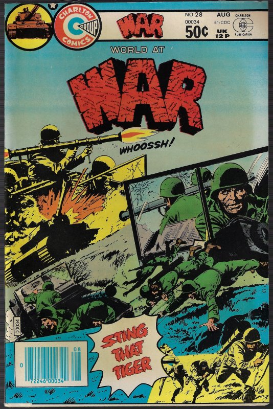 War #28 (Charlton, 1981) NM