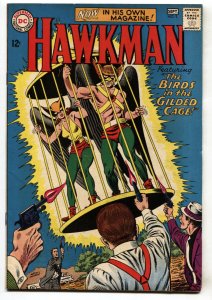 HAWKMAN #3-HAWKGIRL-SILVER-AGE-DC-comic book