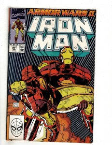 Iron Man #261 (1990) YY8
