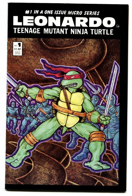 Leonardo #1-TEENAGE MUTANT NINJA TURTLES-1986-comic book