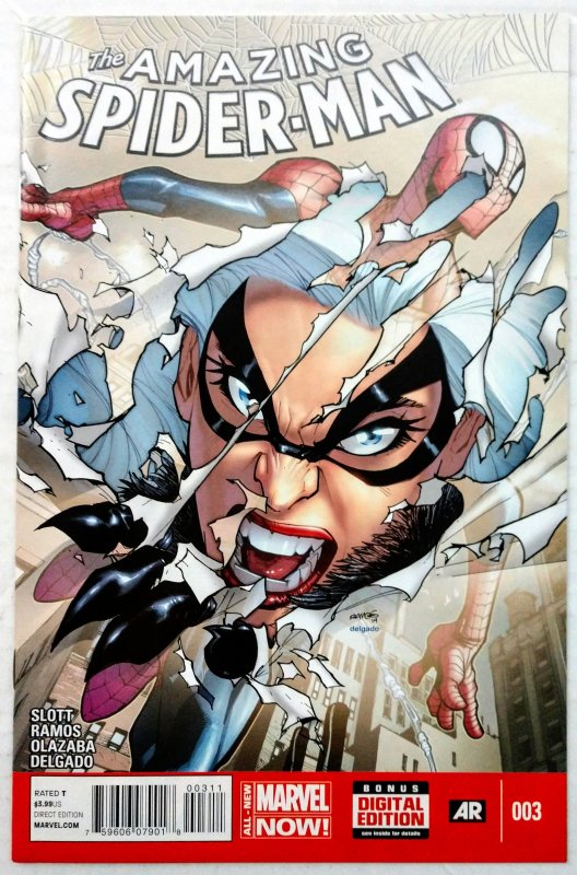 Amazing Spider-Man #2 (NM+, 2014) 3RD CAMEO APP CINDY MOON