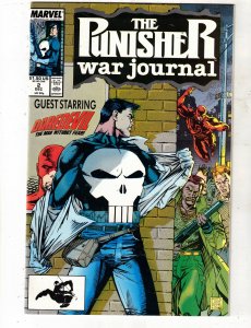 The Punisher War Journal #2 (1988) Spider-Man X-over key! High-Grade NM- Beauty!